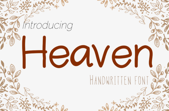 Heaven Font - Featured Image