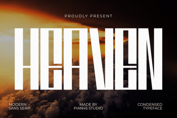 Heaven Font - Featured Image