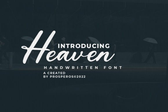 Heaven Font - Featured Image