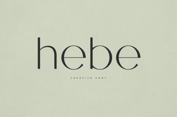 Hebe Font - Featured Image