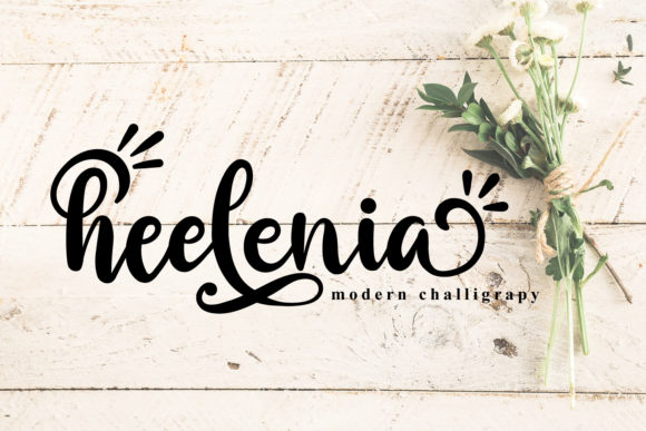 Heelenia Font - Featured Image