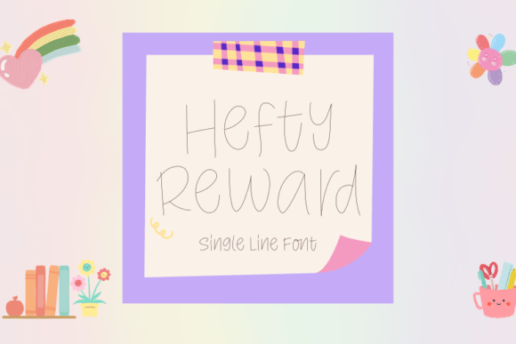Hefty Reward Font - Featured Image