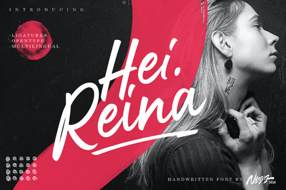 Hei Reina Font - Featured Image