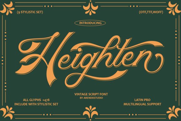 Heighten Font - Featured Image