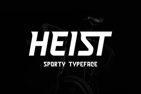 Heist Font - Featured Image