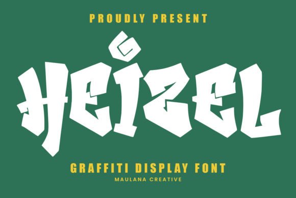 Heizel Graffiti  Font - Featured Image