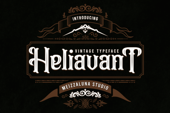 Heliavant Font - Featured Image
