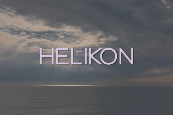 Helikon Font - Featured Image