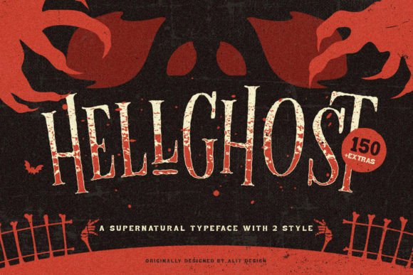 Hellghost Font - Featured Image