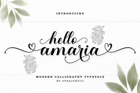 Hello Amaria Font - Featured Image