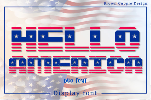 Hello America Font - Featured Image