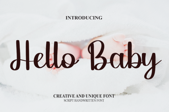 Hello Baby Font - Featured Image