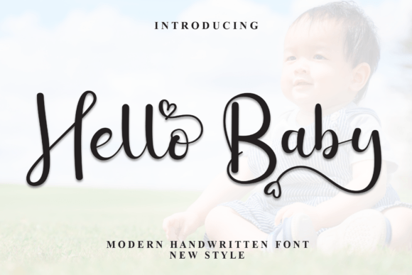 Hello Baby Font - Featured Image