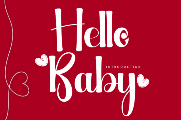 Hello Baby Font - Featured Image