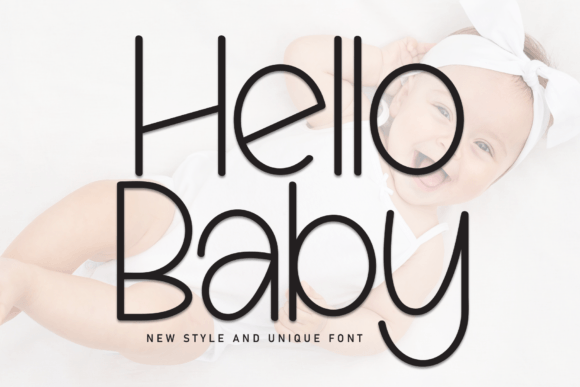 Hello Baby Font - Featured Image