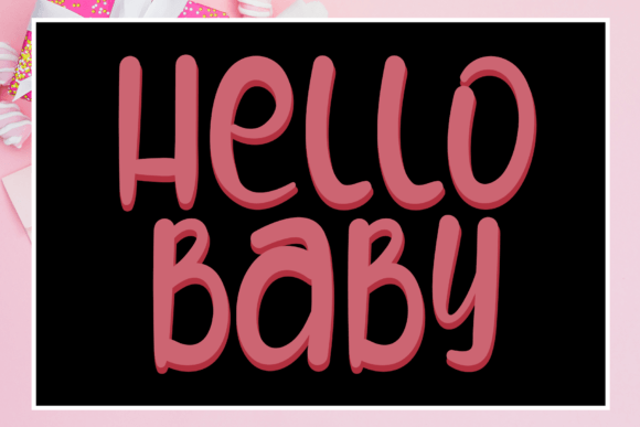 Hello Baby Font - Featured Image
