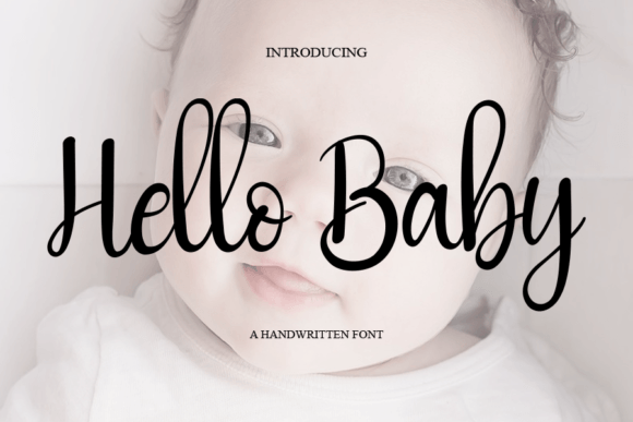 Hello Baby Font - Featured Image