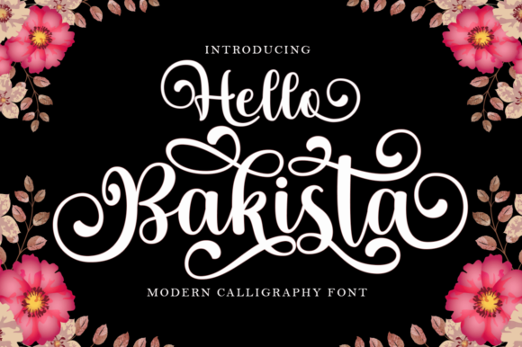 Hello Bakista Script Font - Featured Image