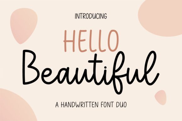 Hello Beautiful Font - Featured Image