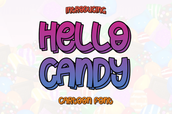 Hello Candy Font - Featured Image