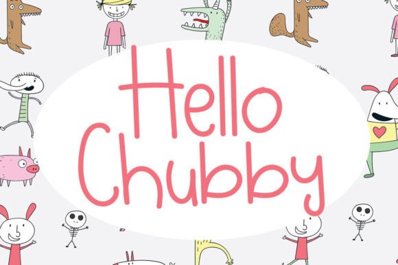 Hello Chubby Font - Featured Image