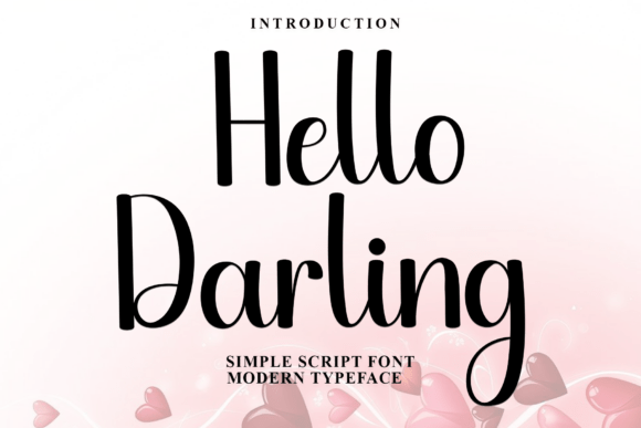 Hello Darling Font - Featured Image