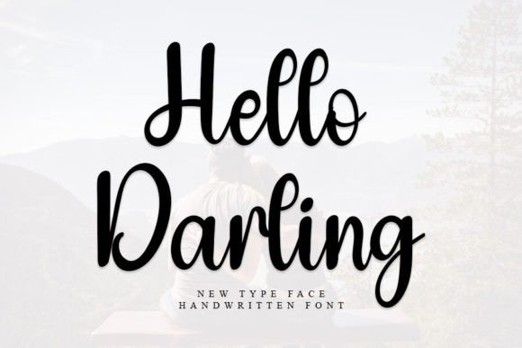 Hello Darling Font - Featured Image