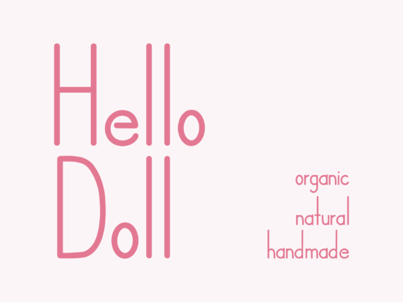 Hello Doll Font - Featured Image