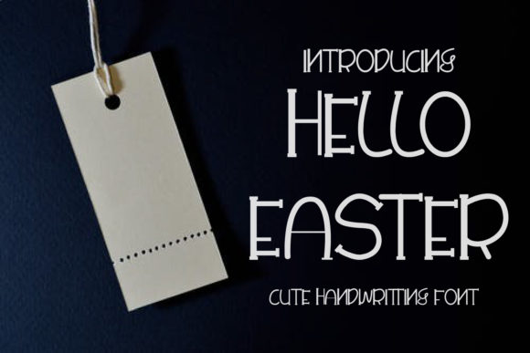 Hello Easter Font - Featured Image
