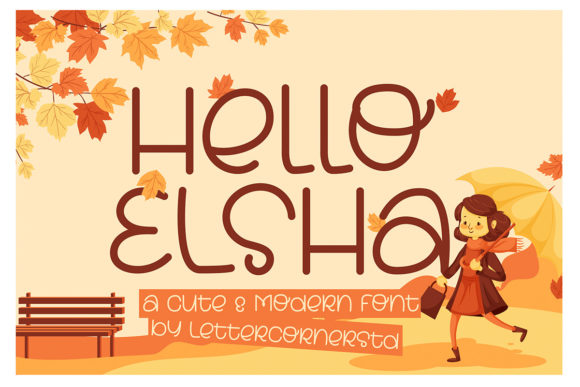 Hello Elsha Font - Featured Image