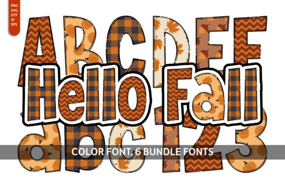 Hello Fall Collection Font - Featured Image