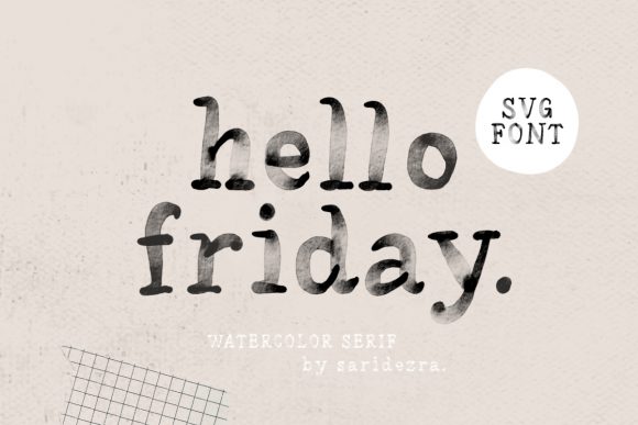 Hello Friday Font - Featured Image